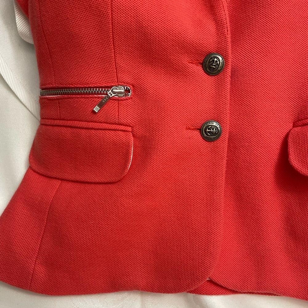 Zara Pink Lined Double Button Blazer - image 4